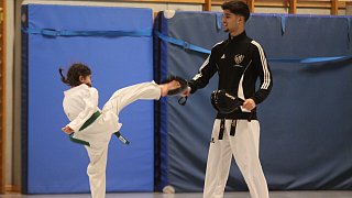 Taekwondo-Training in Herford