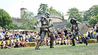 Bielefeld: viele Motive vom zweiten Tag des Sparrenburgfest