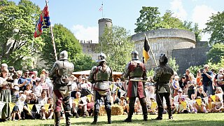 Bielefeld: viele Motive vom zweiten Tag des Sparrenburgfest