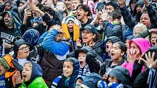 Die schönsten Bilder vom Public Viewing in Bielefeld
