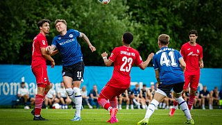 Arminia Bielefeld gewinnt das Testspiel gegen Verl II mit 5:1.