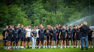 Bilder von Arminias viertem Tag im Trainingslager
