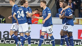 Arminia Bielefeld schlägt Wehen Wiesbaden 4:2.
