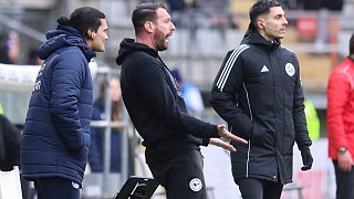 Arminia schlägt Erzgebirge Aue 2:1.