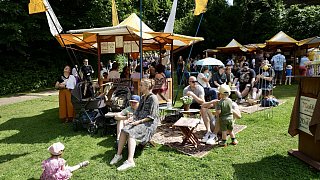 Bielefeld: viele Motive vom zweiten Tag des Sparrenburgfest