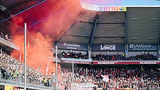 SC Paderborn gegen 1. FC Köln - Impressionen vom Spiel