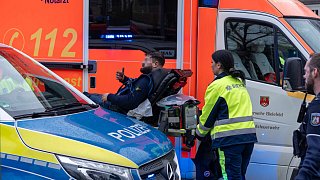 Polizei-Großeinsatz nach Schüssen vorm Bielefelder Landgericht