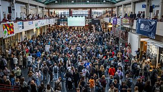 Begrüßung der Erstsemester an der Uni Bielefeld