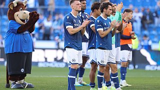 Arminia Bielefeld und Alemannia Aachen trennen sich 1:1.