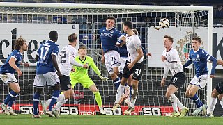 Arminia Bielefeld schlägt Ingolstadt 1:0.