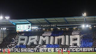 Arminia schlägt Freiburg 3:1.