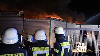 Borgholzhausen: Großbrand bei Schüco