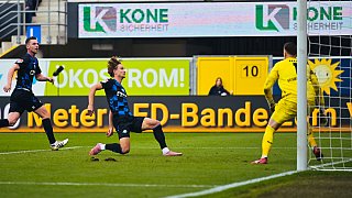 SC Paderborn gegen 1. FC Kaiserslautern