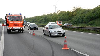 Gütersloh: Frau (29) bei Unfall auf der A2 verletzt