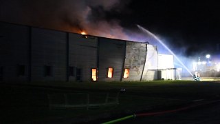 Borgholzhausen: Großbrand bei Schüco