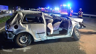 Schwerer Unfall auf der A2 bei Verl