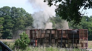 Großeinsatz an Volksbank in Steinhagen