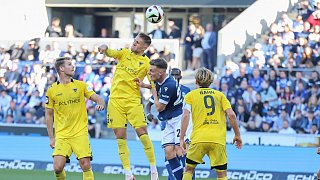 Arminia Bielefeld und Alemannia Aachen trennen sich 1:1.