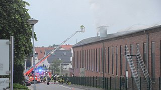 Werther: Großbrand bei Poppe und Potthoff