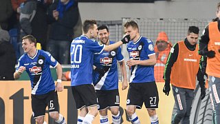 Bielefeld: Arminia schlägt Werder Bremen im DFB-Pokal-Achtelfinale