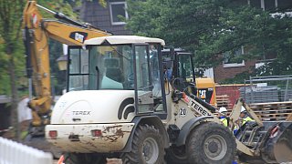 Bad Driburg: Gasleitung bei Bauarbeiten beschädigt