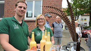 Bierpolonaise der Schützen