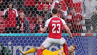 EM-Drama in Kopenhagen: Dänen-Star Eriksen kollabiert