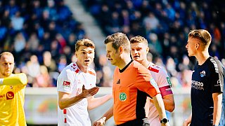 SC Paderborn gegen 1. FC Köln - Impressionen vom Spiel