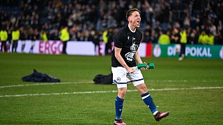 Pokalsensation in Bielefeld : Arminia Bielefeld fährt nach Berlin