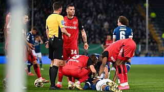 Pokalsensation in Bielefeld : Arminia Bielefeld fährt nach Berlin
