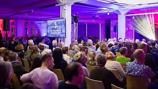 Eröffnungsgala der deutschen Poetry-Slam-Meisterschaft in der Dr.-Oetker-Welt