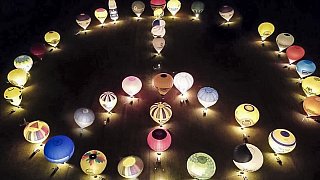 Friedensglühen auf dem Segelflugplatz Oerlinghausen