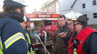 Nieheim: Großbrand in Erwitzen