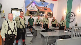 Bierpolonaise der Schützen