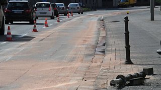 Kilometerlange Ölspur nach Unfall in Gütersloh