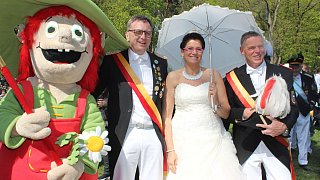 Bad Lippspringe: Tag der Schützen auf der Landesgartenschau
