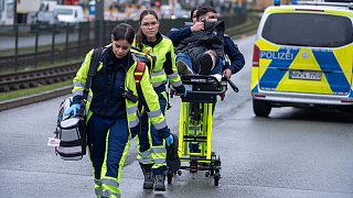 Polizei-Großeinsatz nach Schüssen vorm Bielefelder Landgericht