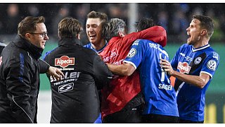 Bielefeld: Arminia schlägt Werder Bremen im DFB-Pokal-Achtelfinale