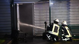 Borgholzhausen: Großbrand bei Schüco