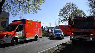 Heftiger Auffahrunfall auf der B61 in Gütersloh