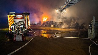Großbrand in Bielefeld Jöllenbeck
