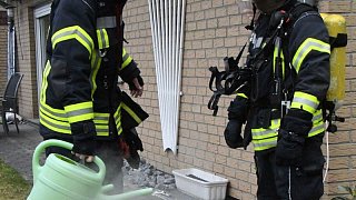 Feuerwehr rückt zu Saunabrand aus