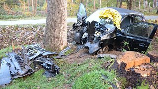 Unfall auf der Holter Straße
