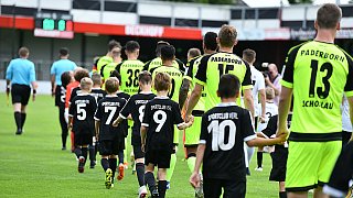 Testspiel des SC Paderborn gegen den SC Verl