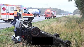 Schwerer Unfall auf der A2 bei Rheda-Wiedenbrück