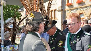 Schützenfest Oerlinghausen, Konzert, Empfang und Festumzug