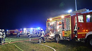 Garagenbrand in Liemke