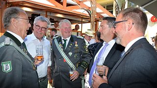 Schützenfest Oerlinghausen, Konzert, Empfang und Festumzug
