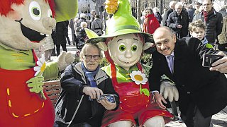Letzte 12er-Aktion vor der Eröffnung der Landesgartenschau