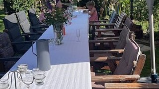 Der Garten von Lore und Dieter Halstenberg in Bad Oeynhausen